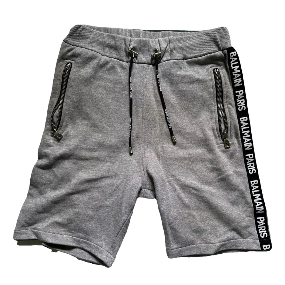 Balmain Gray Men's Shorts size Small